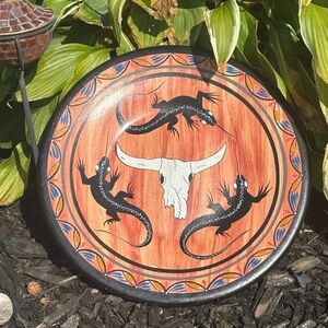 Handcrafted Southwestern Decorative Thick decorative Art Plate